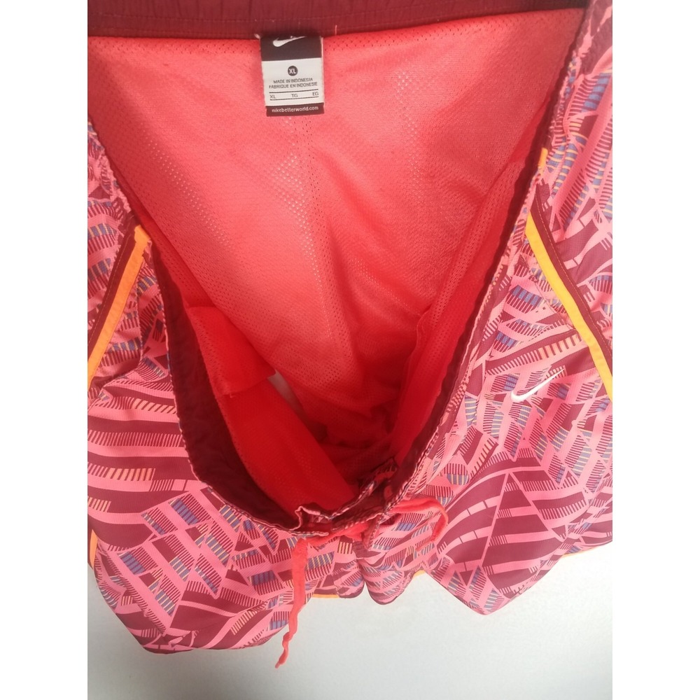 Nike Swimming Shorts Mens SZ XL Pink Red Orange - Picture 12 of 12